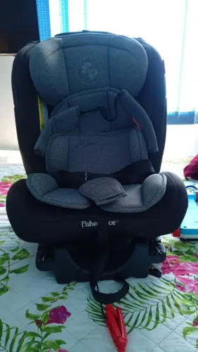 Cadeira Bebe a Bordo Fisher price all stages fix cinza