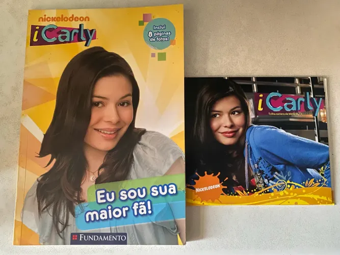 Livro e CD iCarly