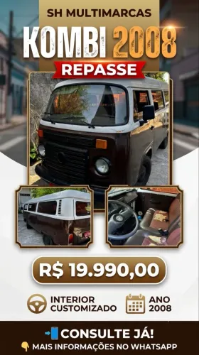 Volkswagen Kombi Standard 1.4 MI Total Flex 8V 2009