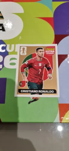 Figurinha Cristiano Ronaldo Legend Bronze