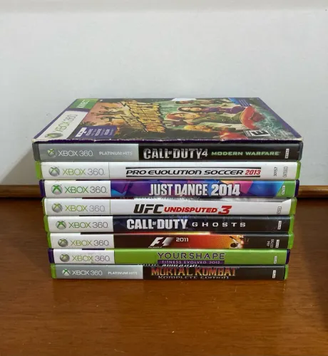 Jogos Originais XBOX 360 (Faço OLXPay)