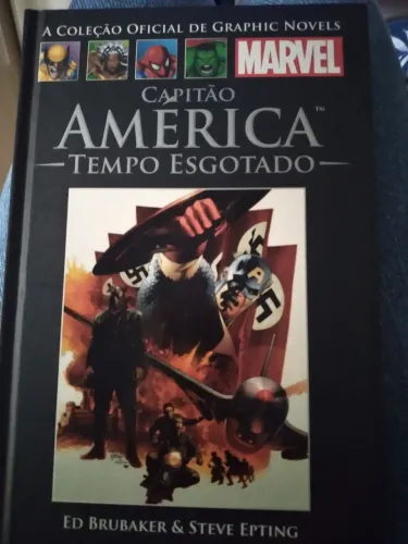 ?HQ Marvel Salvat - Capitão América: Tempo Esgotado (Capa Dura)