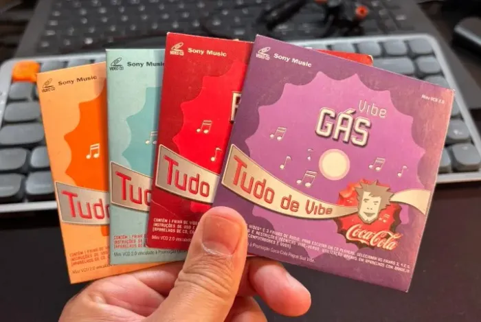 Coleção CD's Coca-Cola Pegue Sua Vibe