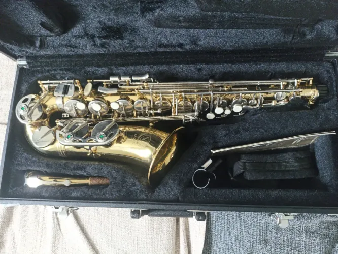 ? Saxofone Eagle | Excelente Conservação + Kit Completo