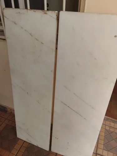 Pedra de granito branco 1,20x40 cm