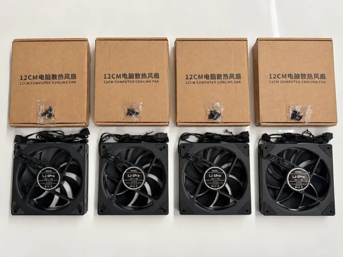 (NOVAS) KIT 4 VENTOINHAS FANS PRISM 4 RS FORWARD