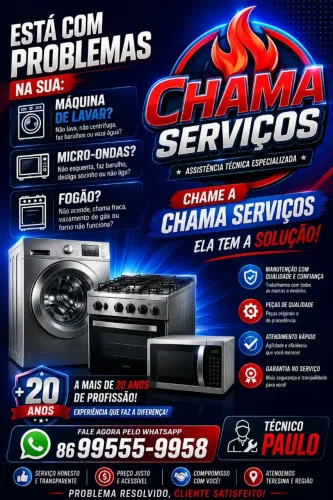 Manutenção e reparos.