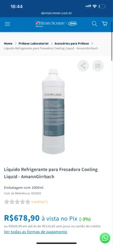 Líquido refrigerante para fresadora cooling liquid