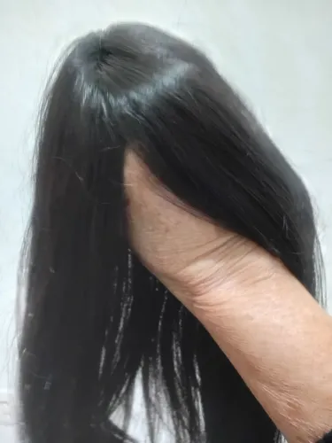 Topo de Cabelo Novinho.Castanho Escuro.Entrego na Estação do Eng de Dentro