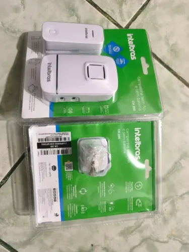 Campainha CIK 200 Bivolt sem Fio e sem Bateria Intelbras