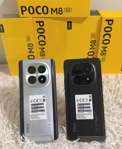Poco M8 5G NFC 512GB 12GB RAM PRETO PRATA LACRADO ENTREGAMOS