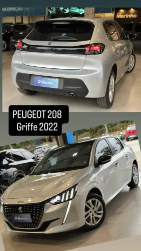 Peugeot 208 Griffe 1.6 Flex 16V 5P Aut. 2022