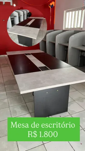 Mesa de reunião/escritório
