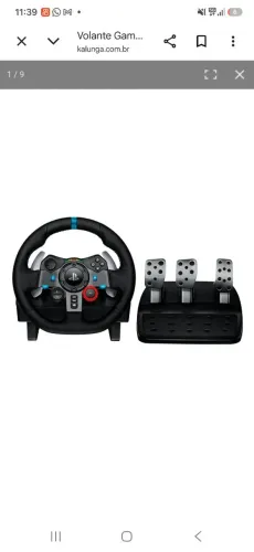 Volante e pedal ps5
