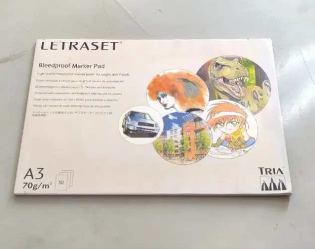 Bloco Para Marcador A3 Bleedproof Letraset 50 Folhas