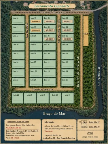Chacaras na Floresta: Loteamento Espadarte : Chácara, natureza e água em um só lugar