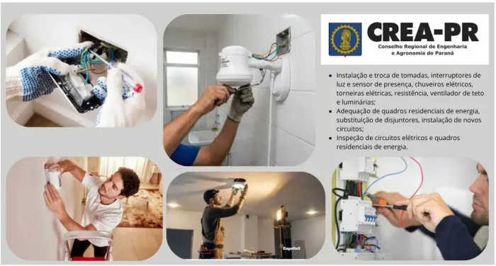 Eletricista Residencial (Pequenos reparos)