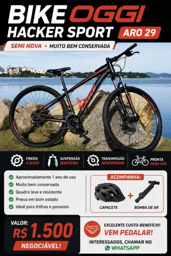 Bike Oggi Hacker Sport Aro 29