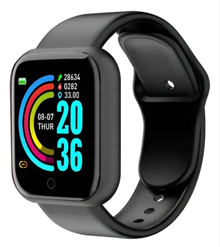 Smartwatch D20 preto