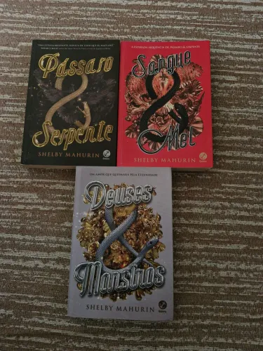 Coleção Pássaro e Serpente - 3 volumes