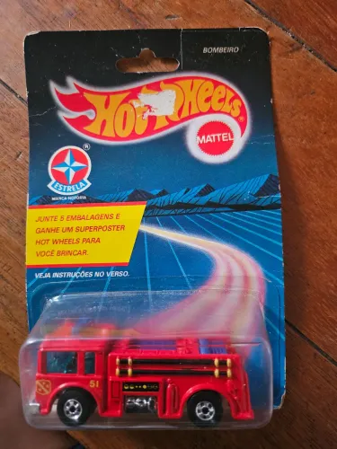 Hot Wheels Estrela Fire Eater Antigo".