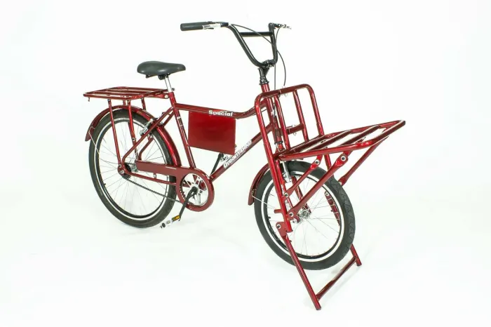 Bike Cargueira Vermelha