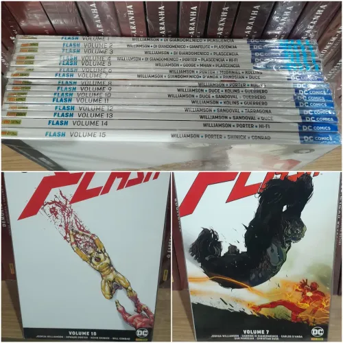 Coleção Hq Completa Flash Renascimento 1 ao 15 DC Panini