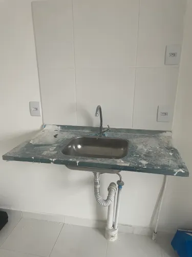 Pia de Cozinha em Aço Inox - 100 x 54 cm