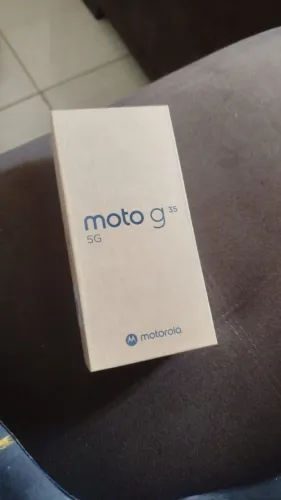 Motorola moto g35 256gb 12 ram novo