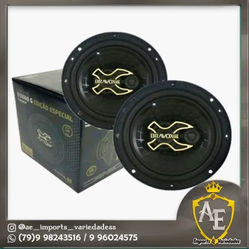 Alto falante 6 polegadas Bravox