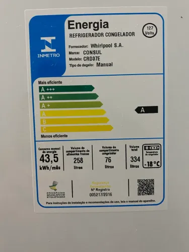 Vende-se Geladeira Cônsul