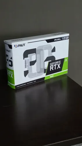 Placa de video NVIDIA RTX 3060 12 gb palit