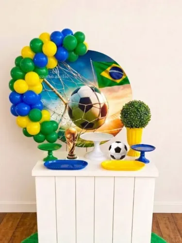 Kit Festa | Festa na Mesa | Mini Festa | Festa na Escola | Copa do Mundo | Brasil