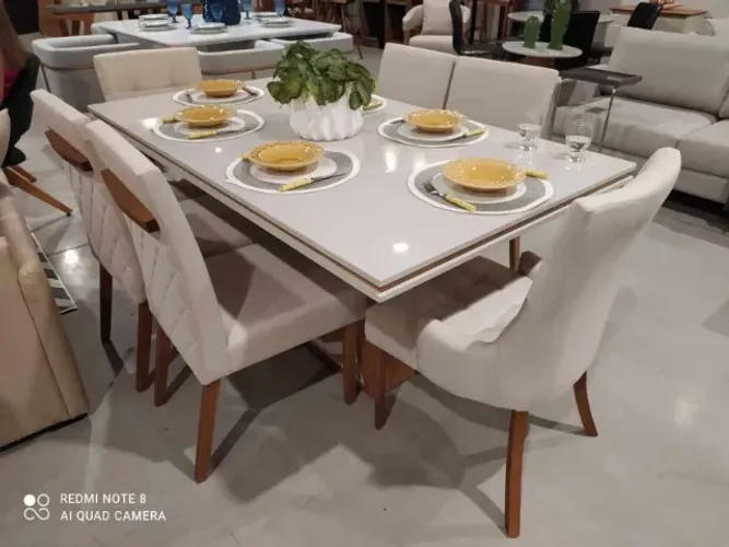 jogo de mesa com cadeira