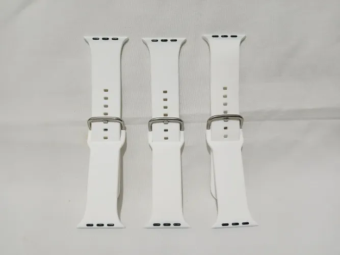 Pulseira para Smartwatch silicone lisa com fivela