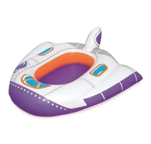 Boia Bote Inflável Infantil Nave Espacial Bestway Colorida