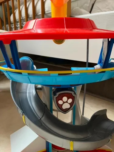 Torre de Controle Patrulha Canina com Escorregador - Excelente Estado!