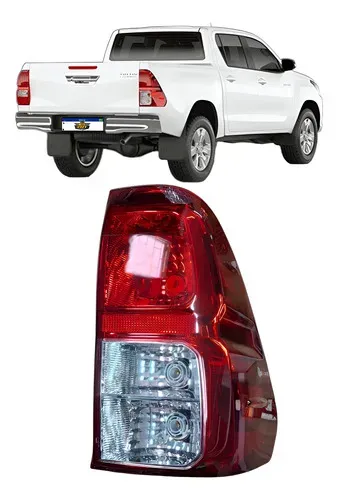 Lanterna Traseira Direita Hilux 2016 2017 2018 A 2024 2025 Direito/passageiro Bicolor