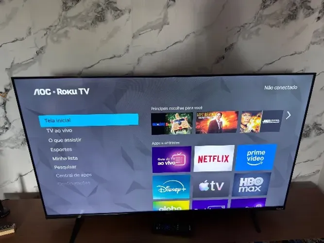Smart TV AOC 50 4K (3 Meses De Uso)