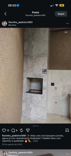 Churrasqueira, fogão a Lenha, fornos.