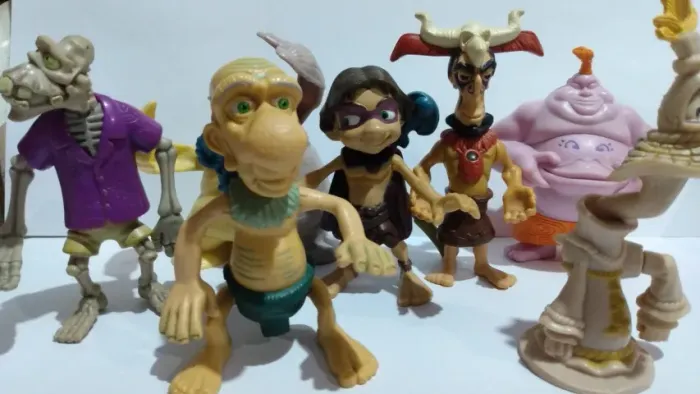 Lote de brinquedos coleção Tak e a magia de Juju do McDonald's
