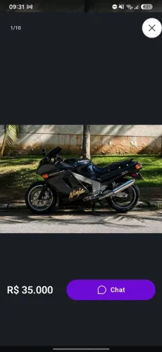 Vende-se kawasaki ninja impecável !