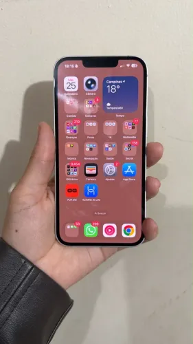 iPhone 16e 94% com carregador