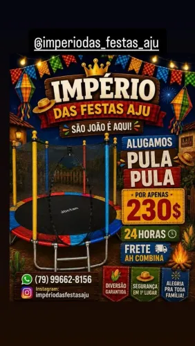 Alugamos pula pula 24h