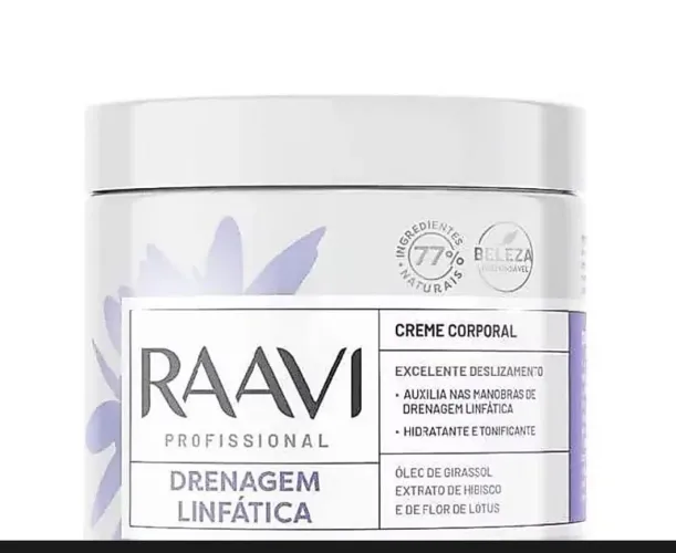 2 cremes drenagem linfática/ massagem relaxante