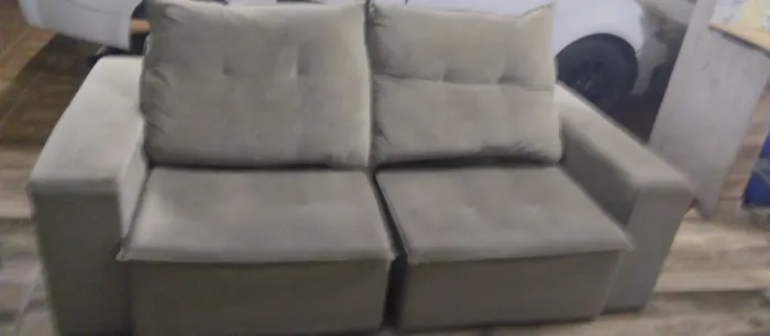 lindo sofá retrátil