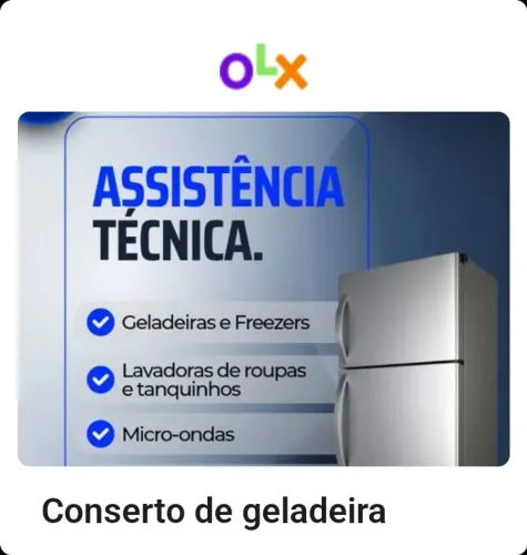 Conserto de Geladeira, assistência técnica.BH