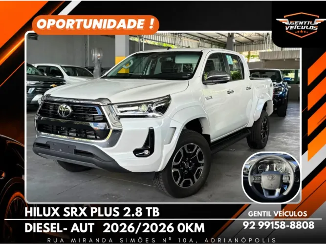 Toyota Hilux CD SRX Plus 4X4 2.8 TDI Die. Aut. 2026