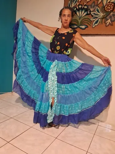 Saia de dança cigana