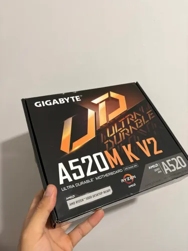 Placa mãe A520m Gigabyte